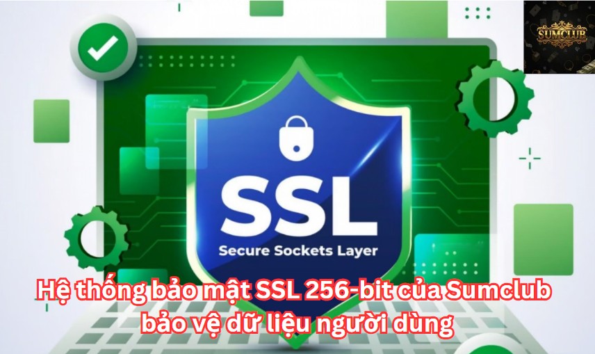 Hệ thống bảo mật SSL 256-bit của Sumclub bảo vệ dữ liệu người dùng